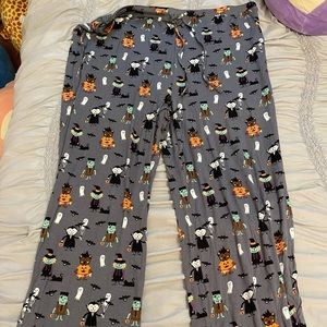Halloween Flowy PJ Pants